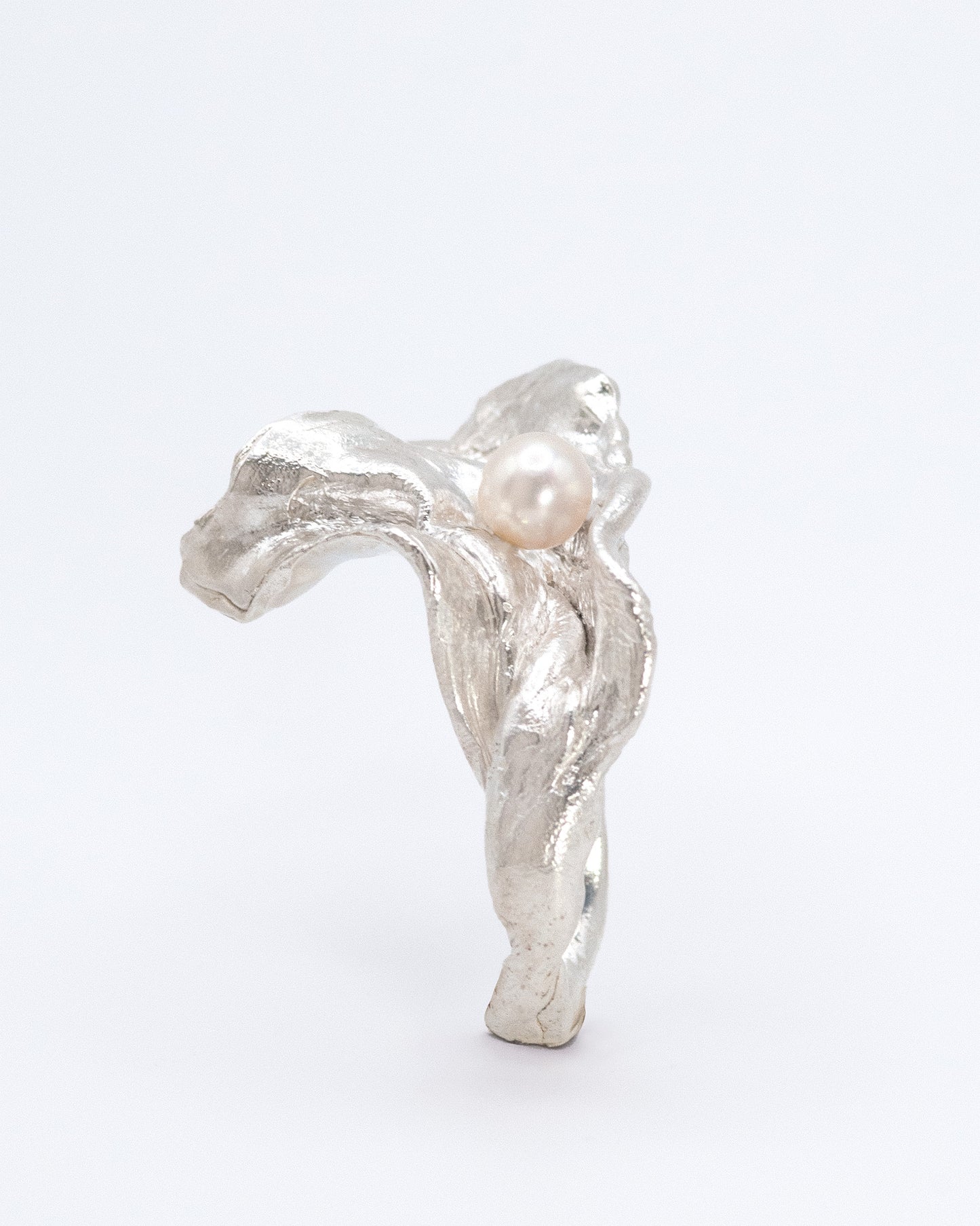 Petals After Frost 3 - with antique pearl