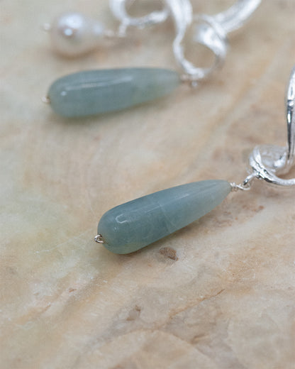 Oracle Earrings in Silver