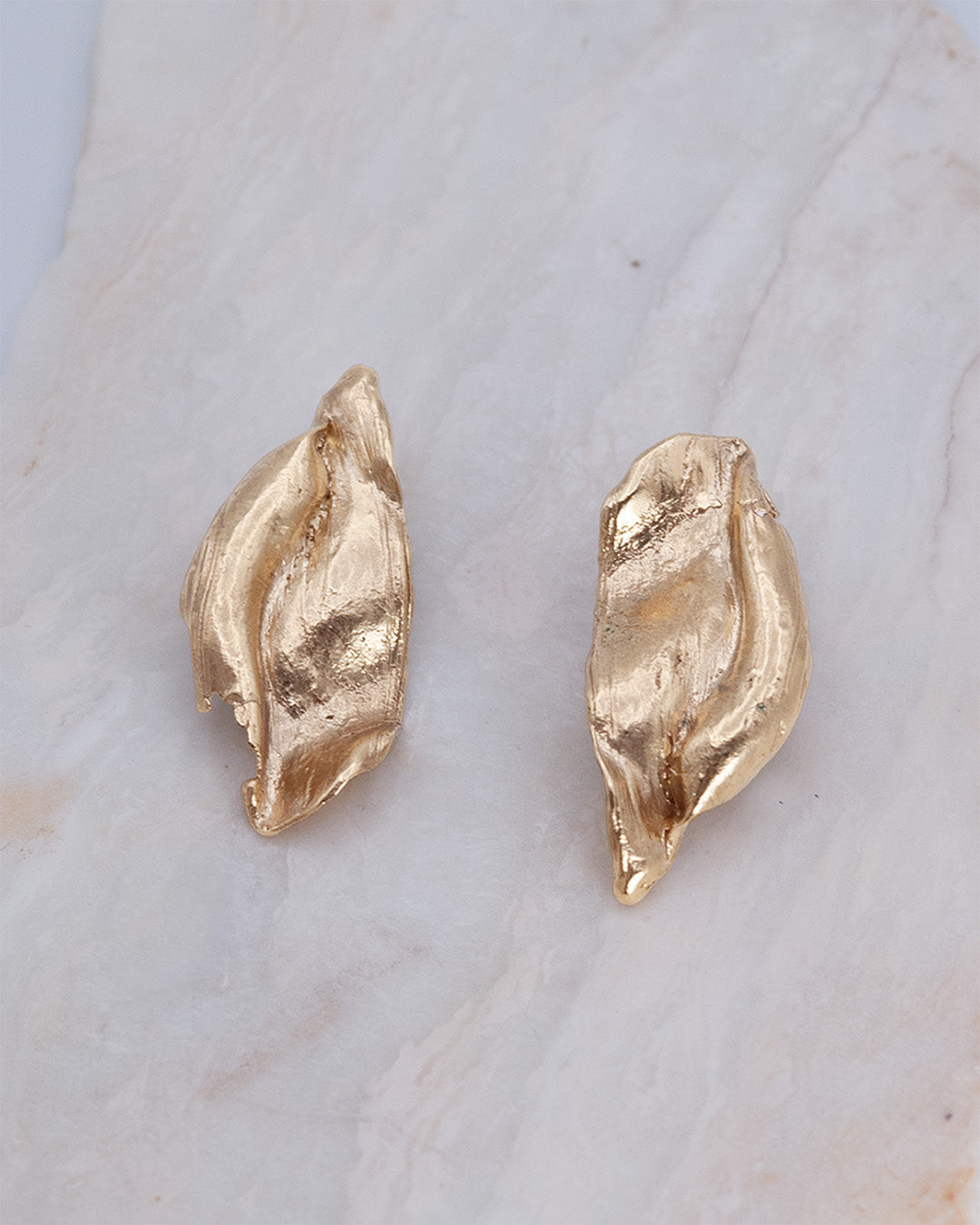 Exalted Venus Earrings in Gold