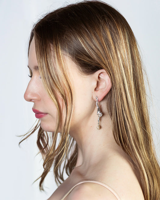 Metamorphosis Pearl Earrings