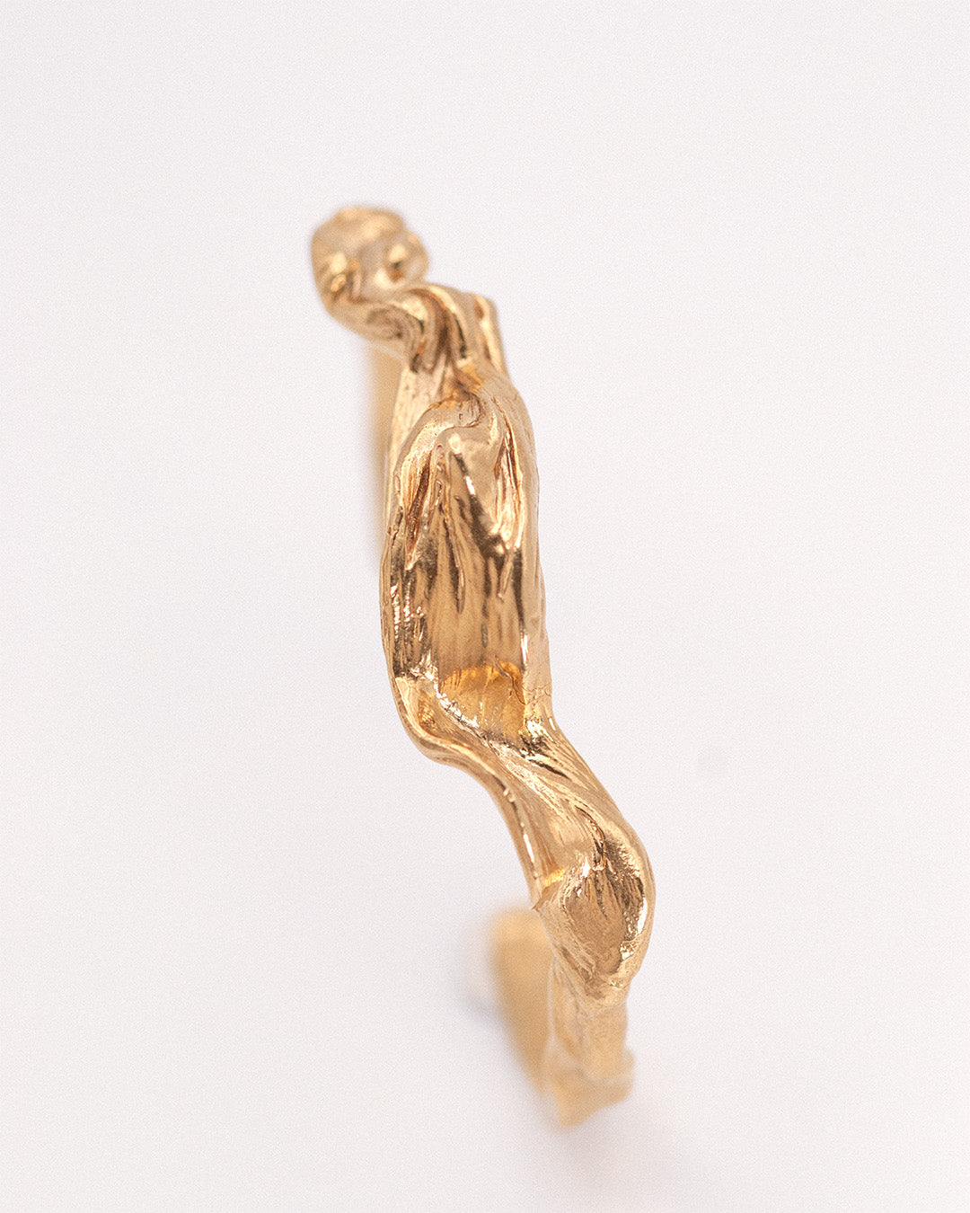 Veil of Smoke Cuff in Gold